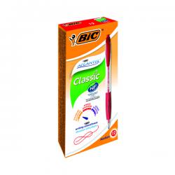Cheap Stationery Supply of Bic Atlantis Refresh Bpen Red (Pack of 12) 8871331 BC36724 Office Statationery