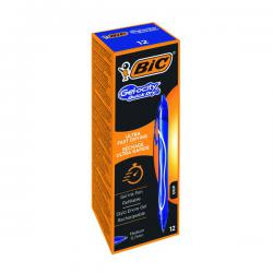Cheap Stationery Supply of Bic Gel-ocity Quick Dry Gel Pen Medium Blue (Pack of 12) 950442 BC49830 Office Statationery
