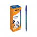 Bic Cristal Ballpoint Pens Ultra Fine 0.7mm Blue (20 Pack) 992605 BC59416