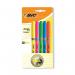 BIC Highlighter Grip Chisel Tip Assorted Pack of 5 894324 BC62068