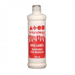 Cheap Stationery Supply of Brian Clegg PVA Glue Red Label 600ml GL600R BE02503 Office Statationery