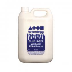 Cheap Stationery Supply of Brian Clegg PVA Glue Blue Label 5 Litre GL18 BE03005 Office Statationery