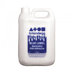 Cheap Stationery Supply of Brian Clegg PVA Glue Blue Label 5 Litre GL18 BE03005 Office Statationery