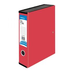 Cheap Stationery Supply of Initiative Lockspring Box File A4/Foolscap 70mm Capacity Red Office Statationery