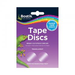 Cheap Stationery Supply of Bostik Tape Discs Clear (Pack of 1440) 30803764 BK10022 Office Statationery