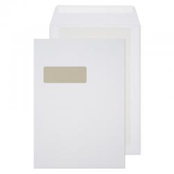 Cheap Stationery Supply of Blake Purely Packaging White Window Peel & Seal Board Back Pocket 324x229mm 150gsm Pack 125 12901 Office Statationery