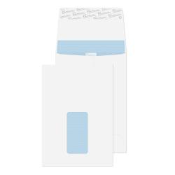 Cheap Stationery Supply of Blake Premium Office Ultra White Wove Window Peel & Seal Gusset Pocket 229x162x25mm 120gsm Pack 125 35216 Office Statationery