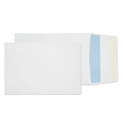 Cheap Stationery Supply of Blake Purely Packaging White Peel & Seal Gusset Pocket 229x162x25mm 120gsm Pack 125 6000 Office Statationery