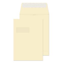 Cheap Stationery Supply of Blake Premium Business Cream Wove Window Peel & Seal Gusset Pocket 324x229x25mm 140gsm Pack 125 9401W Office Statationery
