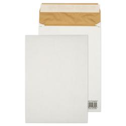 Cheap Stationery Supply of Blake Purely Packaging White Peel & Seal Padded Gusset Pocket 350x250x50mm 140gsm Pack 100 EPB4 Office Statationery
