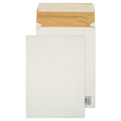 Cheap Stationery Supply of Blake Purely Packaging White Peel & Seal Padded Gusset Pocket 324x229x50mm 140gsm Pack 100 EPC4 Office Statationery