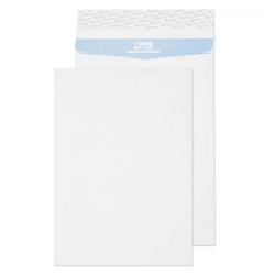 Cheap Stationery Supply of Blake Premium Secure White Peel & Seal Tear Resistant Gusset 406x305x50mm 125gsm Pack 20 TR44402 Office Statationery