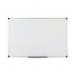 A sleek, modern whiteboard from Bi-Office, the Maya features a glossy magnetic surface and measures 900x600mm. With a clean, minimalist design, this drywipe board is perfect for any professional or educational setting.