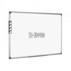 Cheap Stationery Supply of Bi-Office Aluminium Trim Drywipe Board 900x600mm MB0312170 BQ11370 Office Statationery