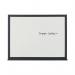 Bi-Office Black Frame Whiteboard 900x600mm MB0700169 BQ46016