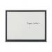 Bi-Office Black Frame Drywipe Board 600x450mm MB0400169 BQ46040