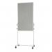 The Bi-Office Flipchart Easels & Pads Bi-Office White Portable Duo Board and Flipchart Easel is a versatile and convenient tool for presentations and brainstorming sessions. The whiteboard and flipchart can be easily switched between, while the portable easel provides convenient mobility for various settings. This all-in-one solution is perfect for any team or individual seeking an efficient and organized way to display ideas.