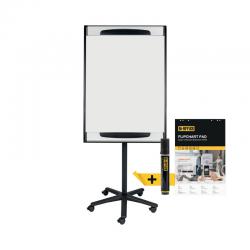 Cheap Stationery Supply of Bi-Office Mobile Magnetic Flipchart Easel 700x1000mm EA48061823 BQ50682 Office Statationery