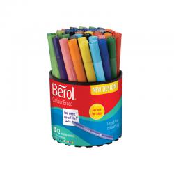 Cheap Stationery Supply of Berol Colourbroad Pen Water Based Ink Assorted (Pack of 42) CBT S0375970 BR30073 Office Statationery