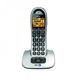 Cheap Stationery Supply of BT BT4000 Single Big Button DECT Cordless Phone Silver/Black 069264 Office Statationery