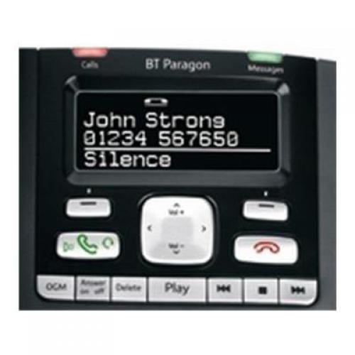 BT Paragon 650 Corded Phone With Answer Machine Black 032116 BT81705