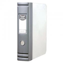 Cheap Stationery Supply of Hermes Heavy Duty 80mm 2D-Ring Polypropylene Box File A4 Silver 8.BA4.006 BU00161 Office Statationery