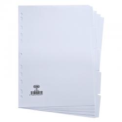 Cheap Stationery Supply of Elba 5-Part Divider 160gsm Manilla Multipunched A4 White 100204880 BX05693 Office Statationery