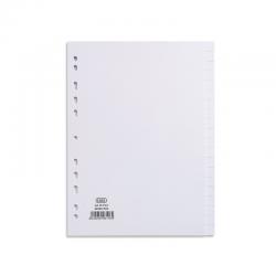 Cheap Stationery Supply of Elba 20-Part Divider 160gsm Multipunched A4 White 400007500 BX06116 Office Statationery