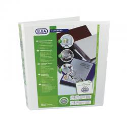 Cheap Stationery Supply of Elba Panorama 25mm 2 D-Ring Presentation Binder A4 White (Pack of 6) 400008413 BX06516 Office Statationery