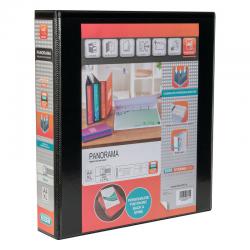 Cheap Stationery Supply of Elba Panorama 40mm 4 D-Ring Pres Binder A4 Blk (Pack of 6) 400008417 BX06536 Office Statationery