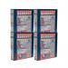 Elba Panorama 50mm 4 D-Ring Presentation Binder A4 Blue (Pack of 4) 400008431 BX06548