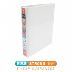 Cheap Stationery Supply of Elba Panorama 25mm 2 D-Ring Pres Binder A5 White (Pack of 6) 400008434 BX06558 Office Statationery