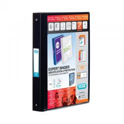 Cheap Stationery Supply of Elba Vision 25mm 4 O-Ring Binder PP A4 Black 100080881 BX130110 Office Statationery
