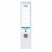Elba 70mm Lever Arch File Plastic White A4 100102160 BX145007