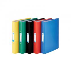 Cheap Stationery Supply of Elba 25mm Ring Binder Paper Over Board A4 Astd (Pack of 10) 400033510 BX14573 Office Statationery