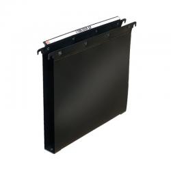 Cheap Stationery Supply of Elba Suspension File 30mm PP Foolscap Black (Pack of 25) 100330372 BX80222 Office Statationery