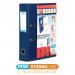 Elba Vision 70mm Lever Arch File A4 Blue 100082303