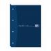 Oxford MyNotes Refill Pad Sidebd 90gsm Ruled Margin Punched 4 Holes 200pp A4 Blue Ref 100080143 [Pack 5]