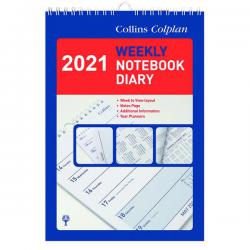 Cheap Stationery Supply of Collins Weekly Notebook Diary 2021 60 Office Statationery