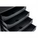 Contour Ergonomics 4 Drawer Set Black CE06114 CE06114