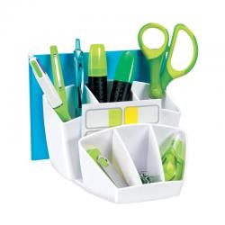 Cheap Stationery Supply of CEP Pro Gloss Desk Tidy White 580GWHITE CEP00022 Office Statationery