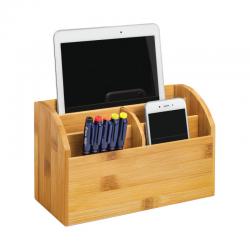 Cheap Stationery Supply of CEP Silva Bamboo Desk Tidy Woodgrain 2240020301 CEP00727 Office Statationery