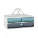 CEP MoovUp 2 Drawer Module Polystyrene with Key Lock and Handles Mint/Storm Grey 1091212961 CEP01477