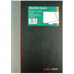 Cheap Stationery Supply of Collins Ideal A4 Book Double Cash 192 Pages (Double cashed ruling fully case bound) 6424 CL76757 Office Statationery