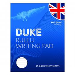 Cheap Stationery Supply of Duke Ruled Writing Pad 40 Sheets (Pack of 10) OBS066 CM00547 Office Statationery