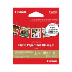 Cheap Stationery Supply of Canon Photo Paper Plus PP-201 3.5x3.5in (Pack of 20) 2311B070 CO13613 Office Statationery
