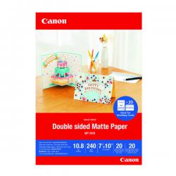 Cheap Stationery Supply of Canon Double-Sided Matte Photo Paper 7x10 Inch 20 Sheets 4076C006 CO15597 Office Statationery