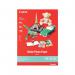 This pack of 50 Canon A4 matte photo paper features a smooth surface and 170gsm weight, providing high-quality prints with vibrant colors and sharp details. Ideal for printing professional photos and artwork.