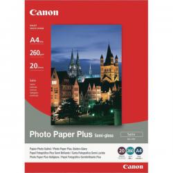 Cheap Stationery Supply of Canon A4 Photo Paper Plus 260gsm Semi-Gloss (Pack of 20) 1686B021 CO40537 Office Statationery