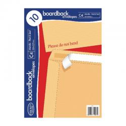 Cheap Stationery Supply of County Stationery C4 10 Manilla Board Back Envelopes (Pack of 10) C525 CTY0821 Office Statationery